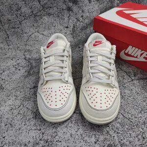 Brand New Nike Dunk Low “Sail & Red Stitch” - With Original Box